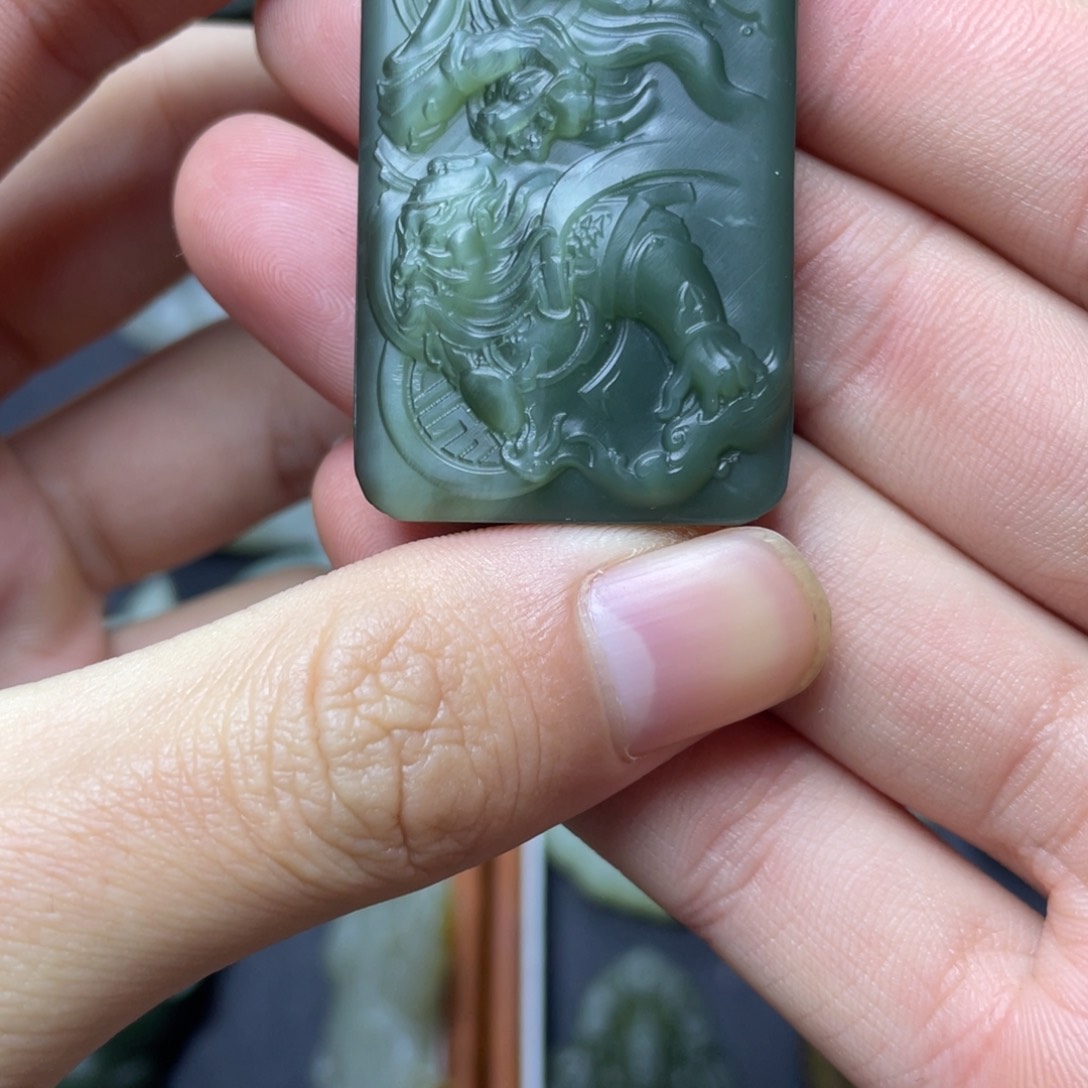 吊坠(不含链)未镶嵌和田玉