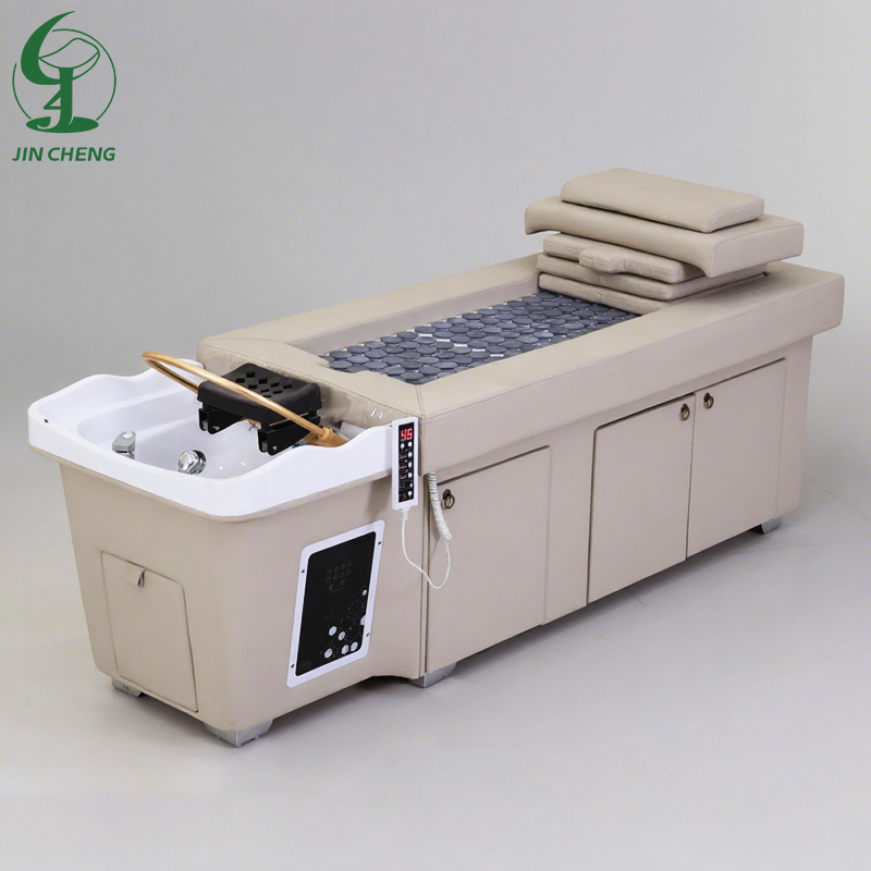 头疗洗头床带水循环艾灸熏蒸功能适用于理发店美容院美容按摩采耳