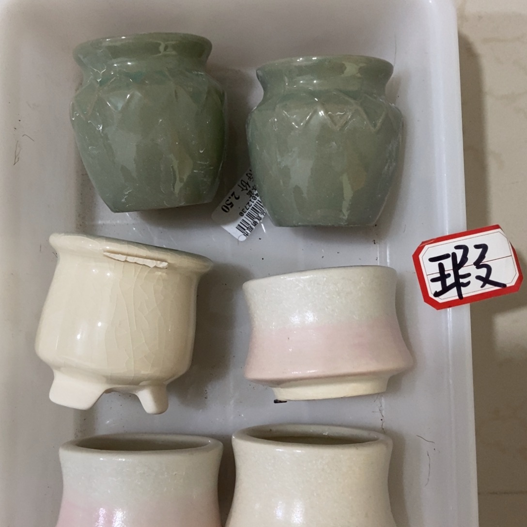 红陶高温陶瓷花盆