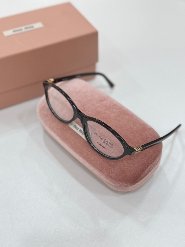 95新 MIU MIU/缪缪 夏七中古/miumiu0214/眼镜