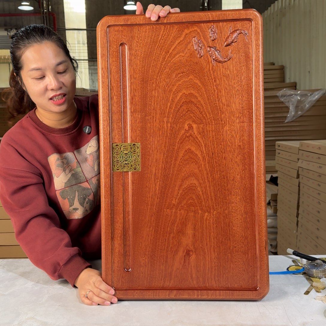 花梨木茶盘72*42尺寸