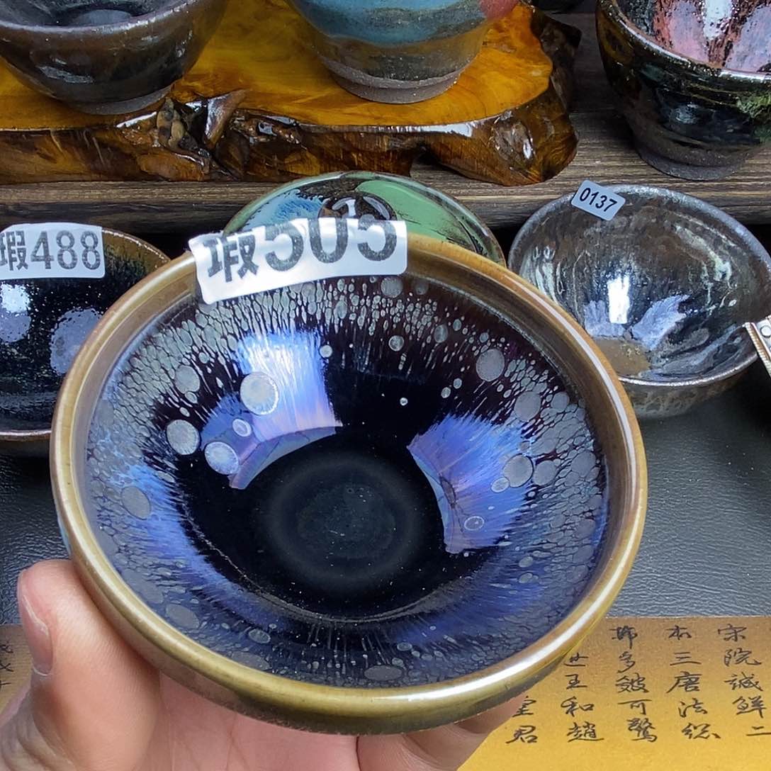 茶盏微瑕建盏主人杯子