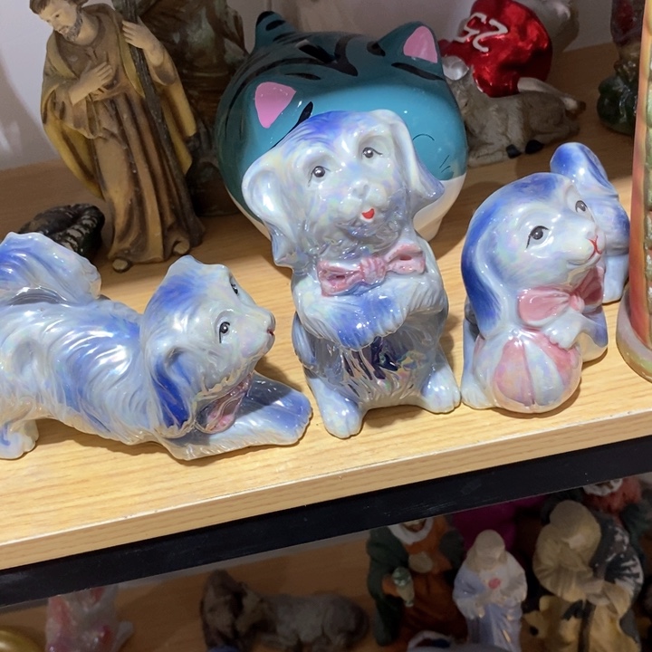 摆件沐**儿陶瓷树脂家居摆件