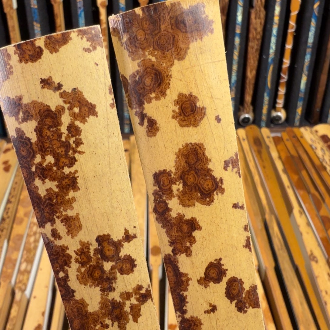 扇子老云妃扇料一副