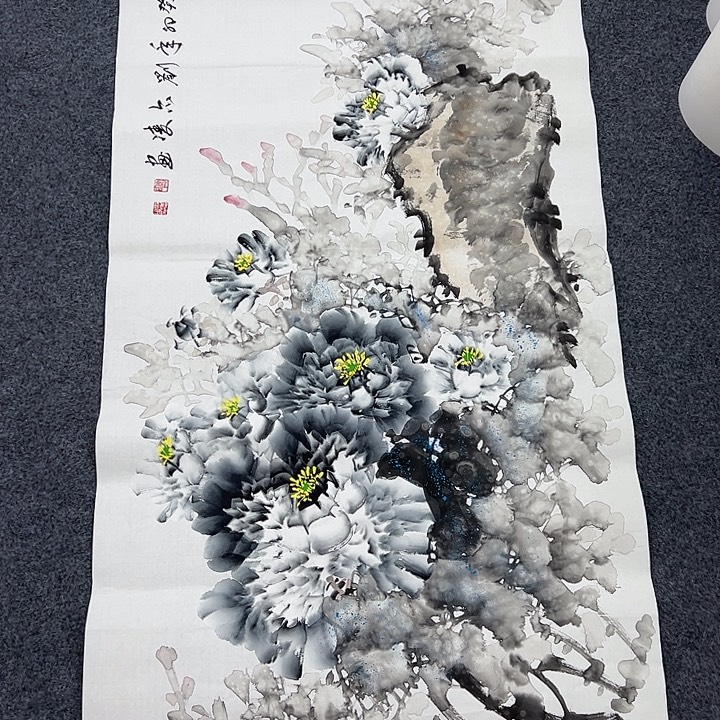 国画手绘国画作品