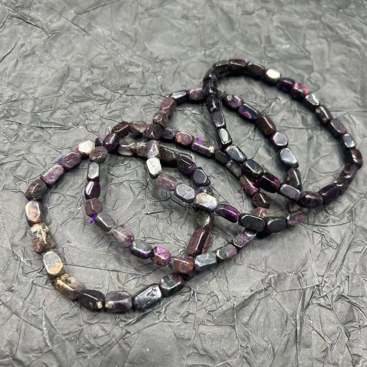 老四精选 舒切面手串 多样性发其一