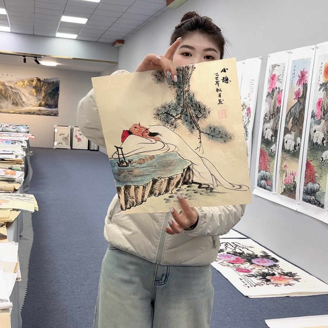 国画纯手绘字画作品
