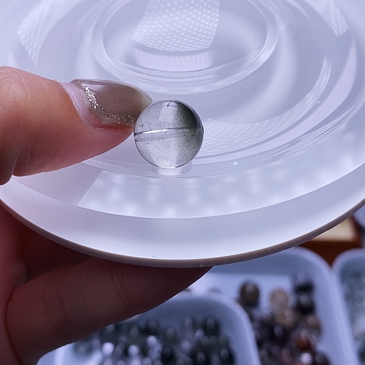 水晶天然水晶定制打孔不退不换未镶嵌