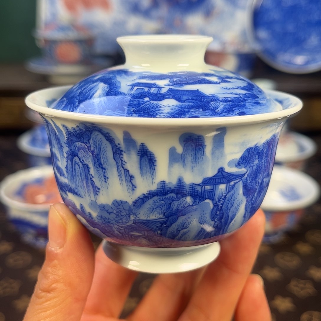 瓷片景德镇市手工手绘