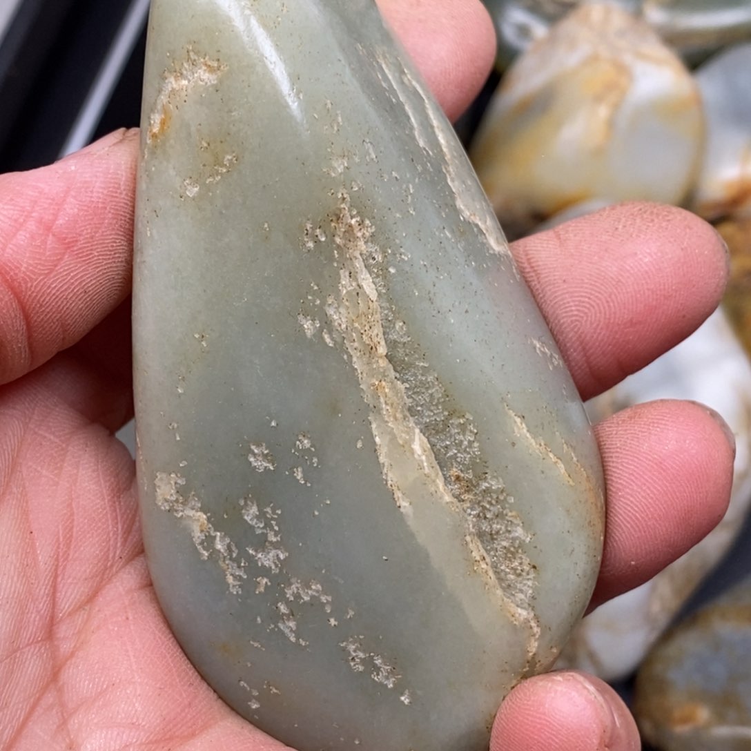 和田玉（糖玉）挂件未镶嵌