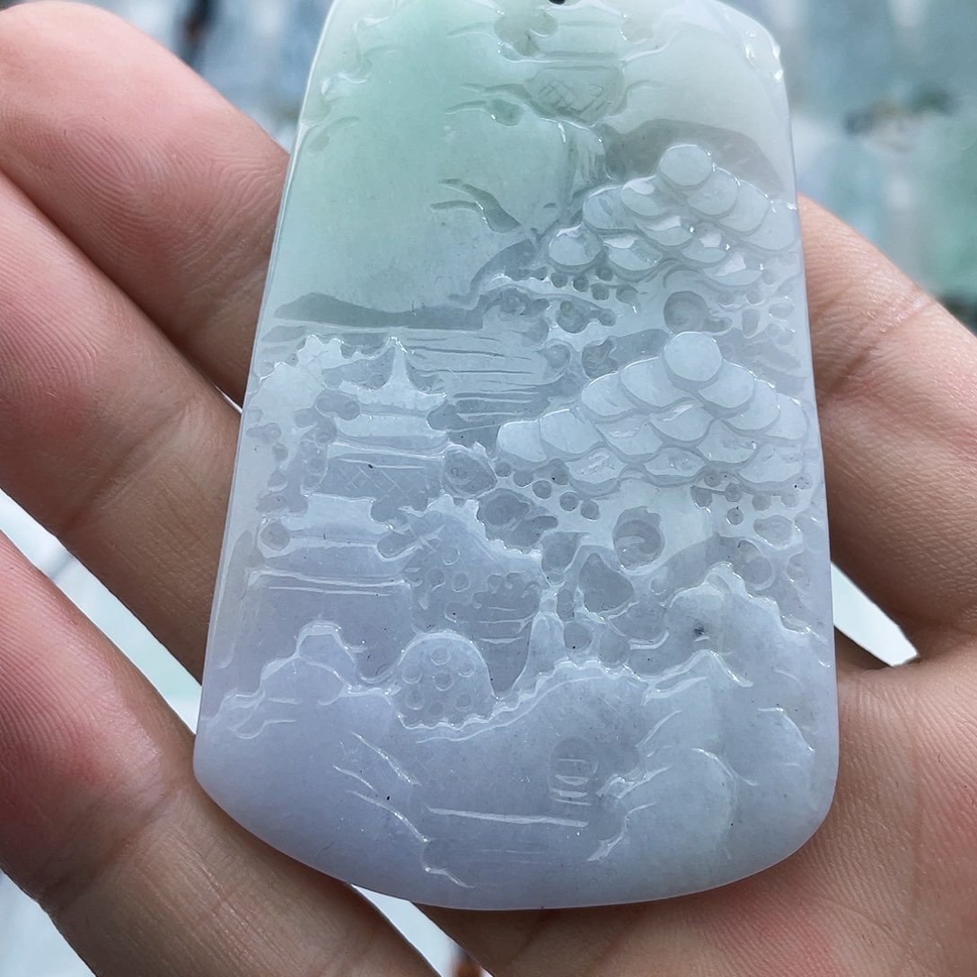 颈饰未镶嵌翡翠翡翠