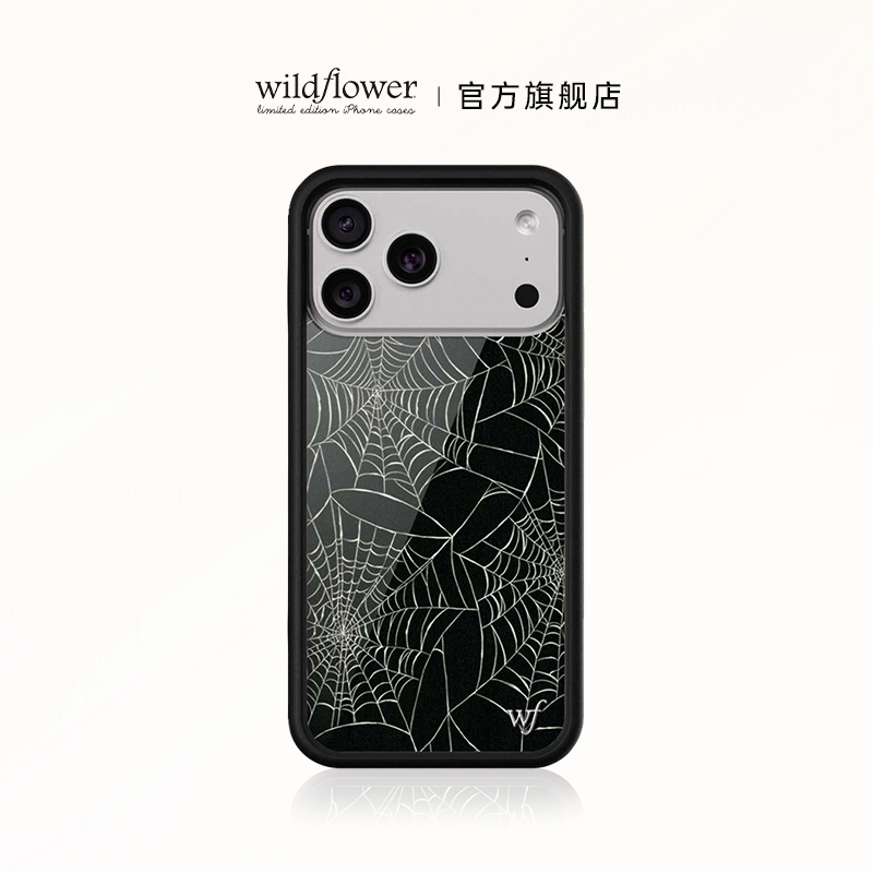 Wildflower小蜘蛛手机壳适用苹果iPhone16/15/14/Pro/Max保护套wf