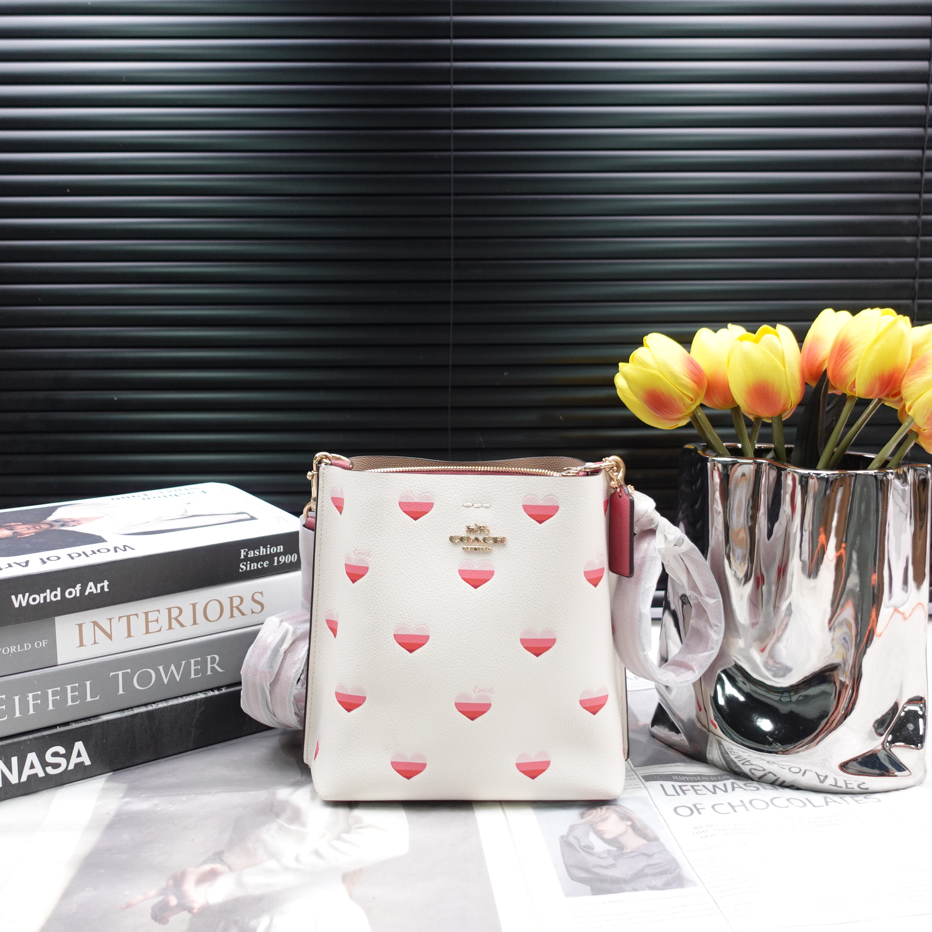 95新 COACH/蔻驰 单肩包/T10323038