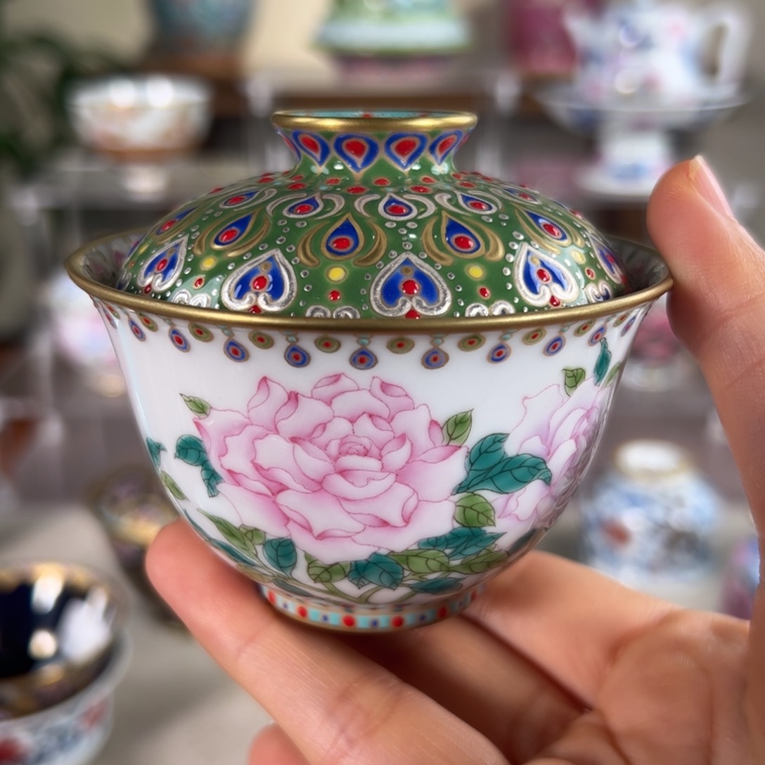 纯手工手绘 高端茶器