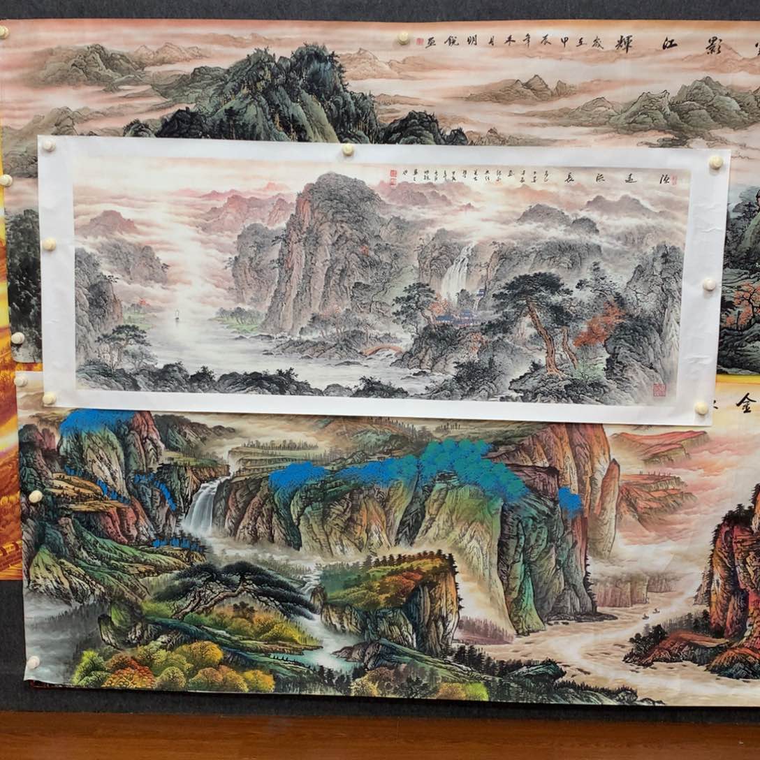 国画牛**?小六尺小六尺