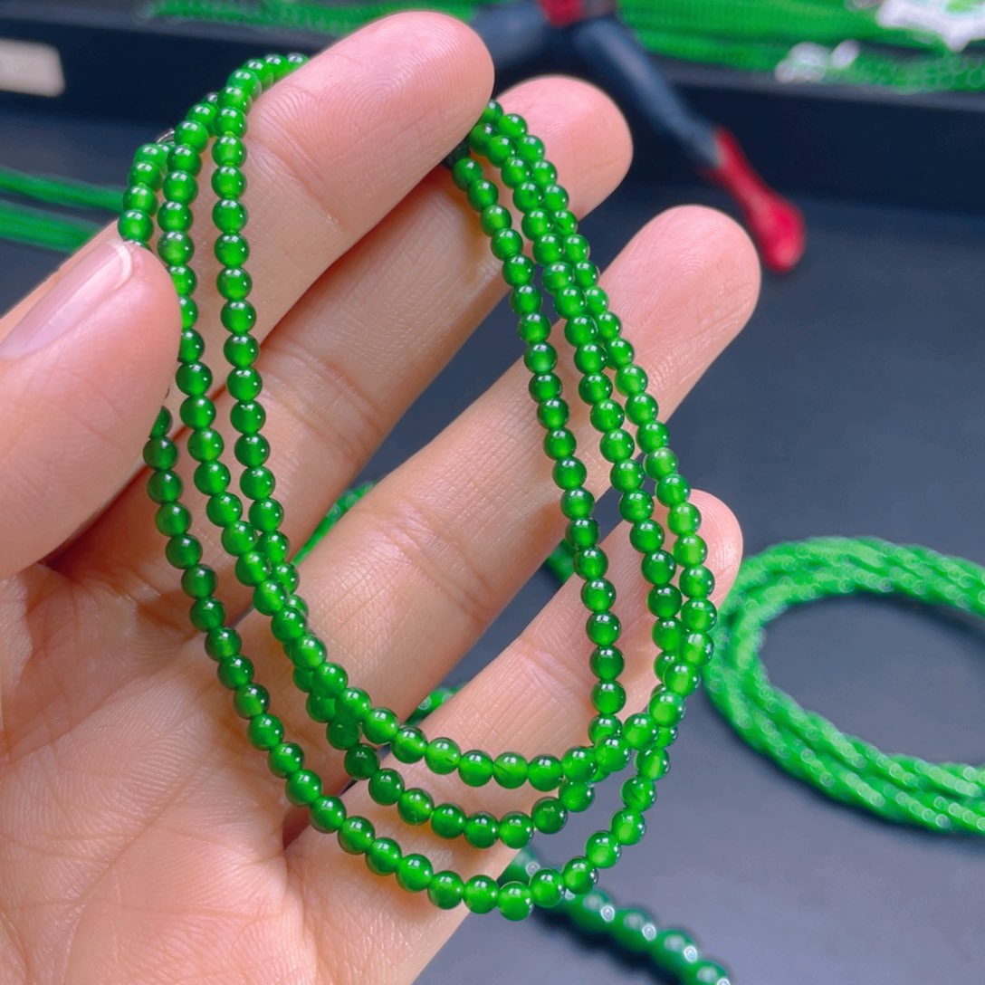 翡翠项链未镶嵌，1