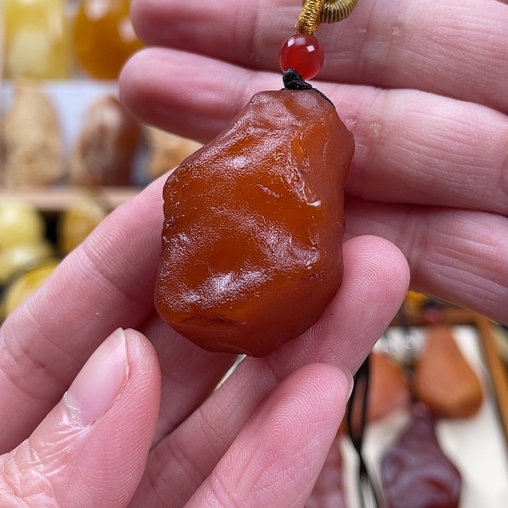 蜜蜡项链未镶嵌8.3克