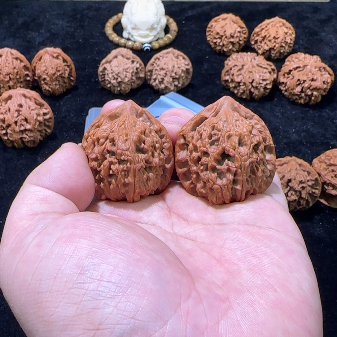 把件文玩核桃39水龙纹