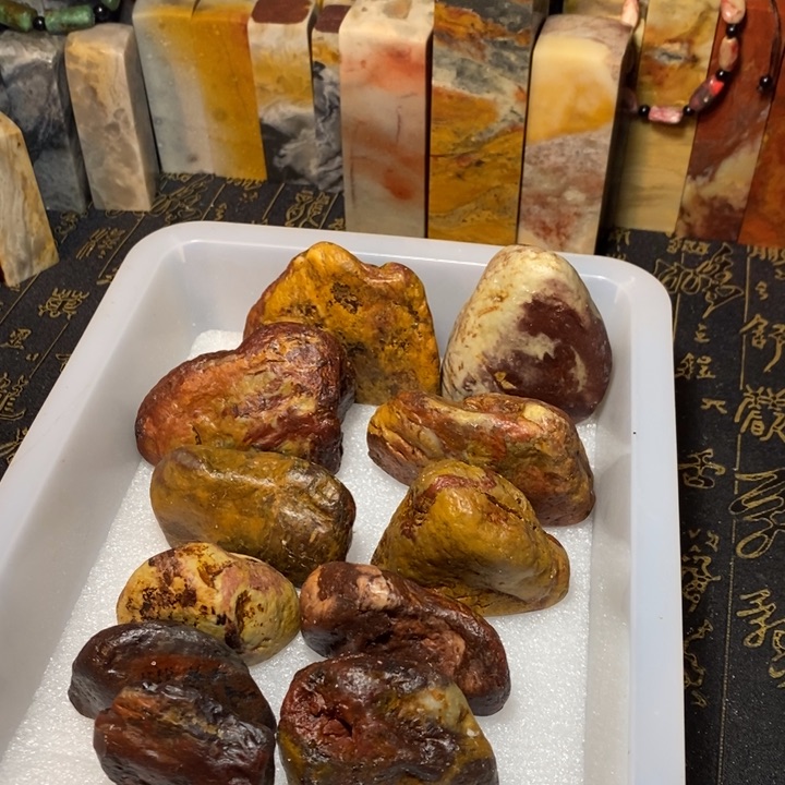 昌化鸡血石印章石