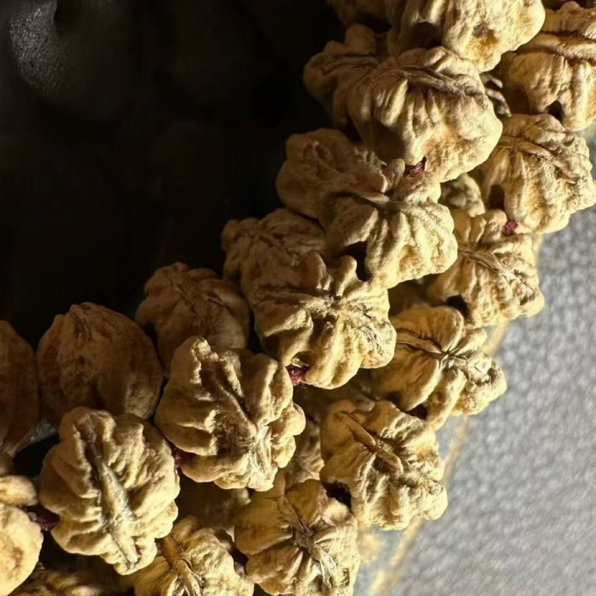 「爆米花」白芽横打瘦骨嶙峋吞噬芽口藏区个性款白芽横打大尺寸