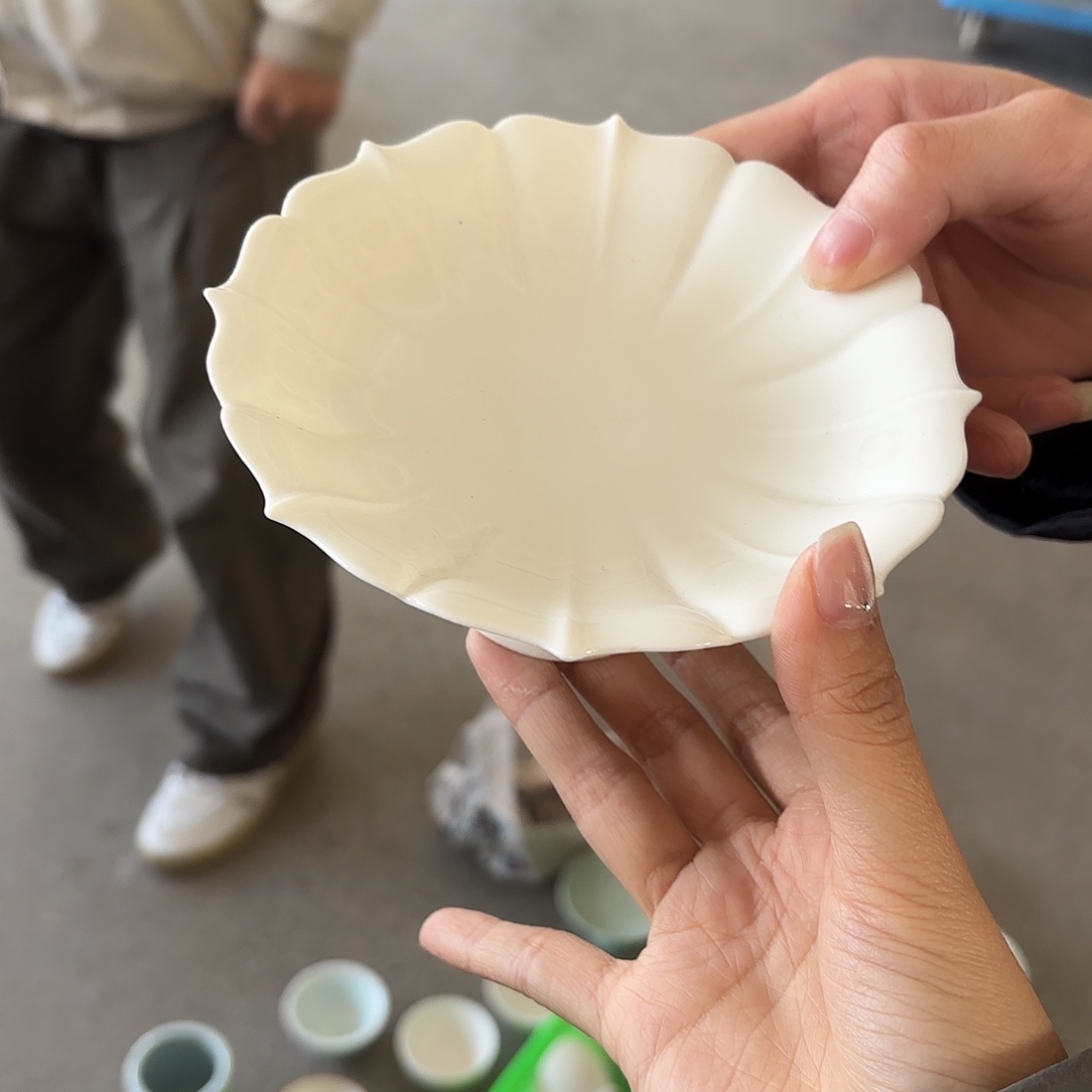 龙泉云间青瓷小米茶器