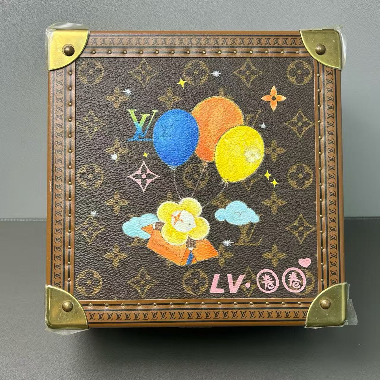 95新 LouisVuitton/路易威登 坤球奢选lv 硬盒