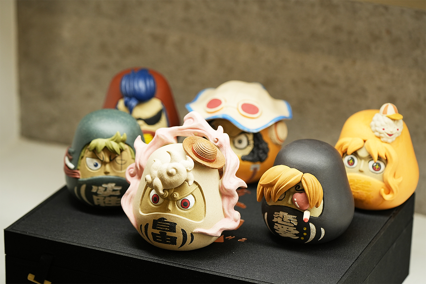 【代拆】砂盒志海贼达摩蛋潮玩盲盒系列