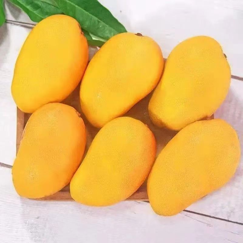 当季新鲜小台农芒果香甜肉嫩整箱售卖
