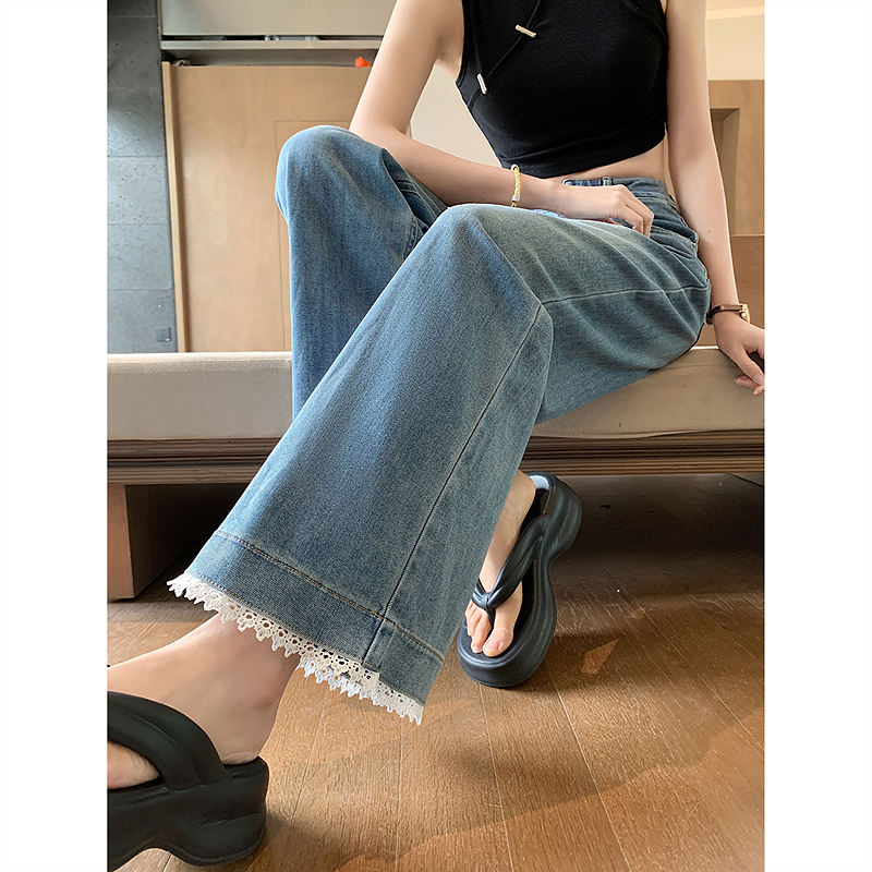 时尚气质夏季2025牛仔裤SXK25029