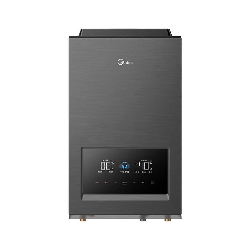 美的QM3燃气热水器无冷感恒温零冷水家用16L抑菌降噪一级静音灰