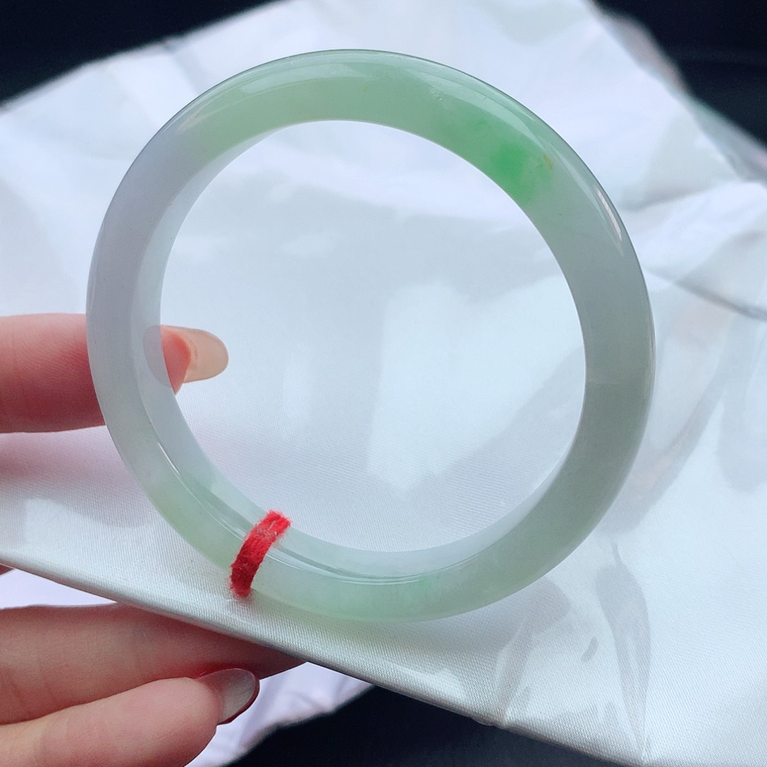 翡翠手镯未镶嵌52圈口882163