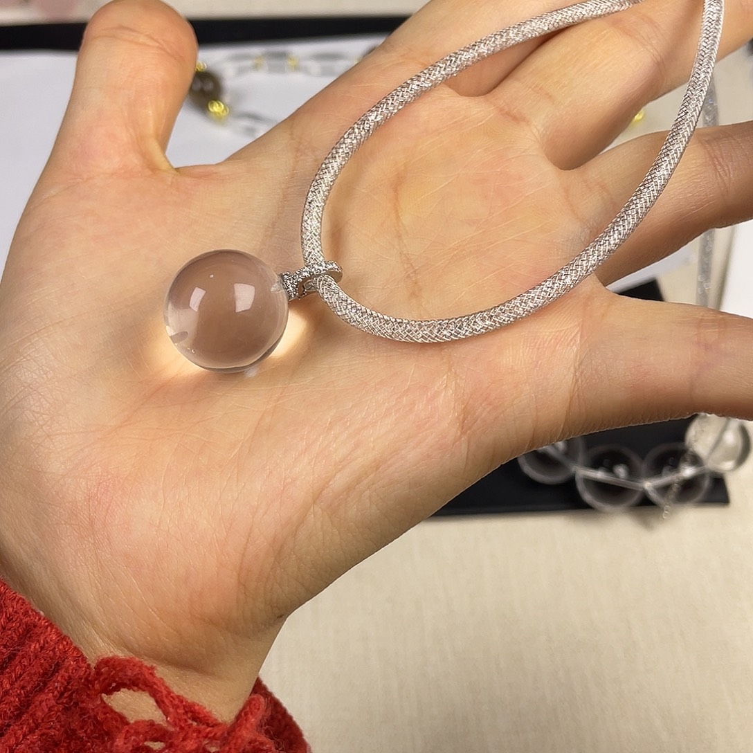 非金属项链白水球球套装