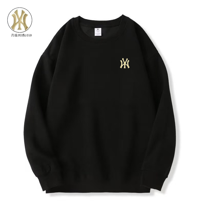 保罗WY春秋款圆领卫衣男女同款保暖长袖情侣百搭休闲