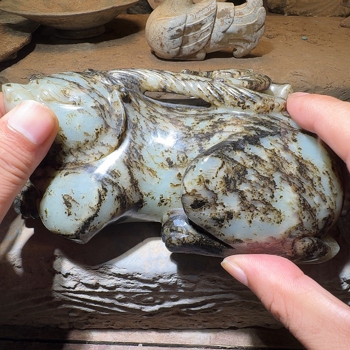 W***！和田玉（糖玉）未镶嵌颈饰