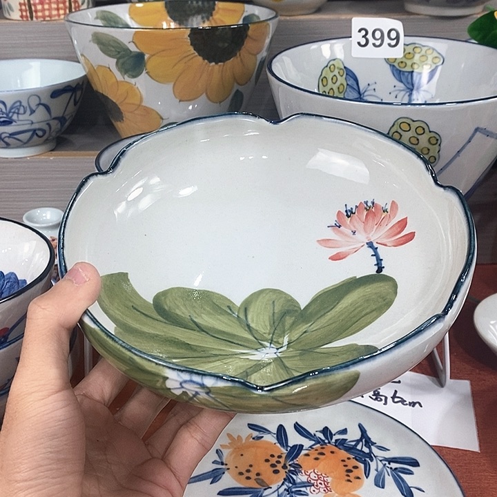 禾泥陶器手工手绘