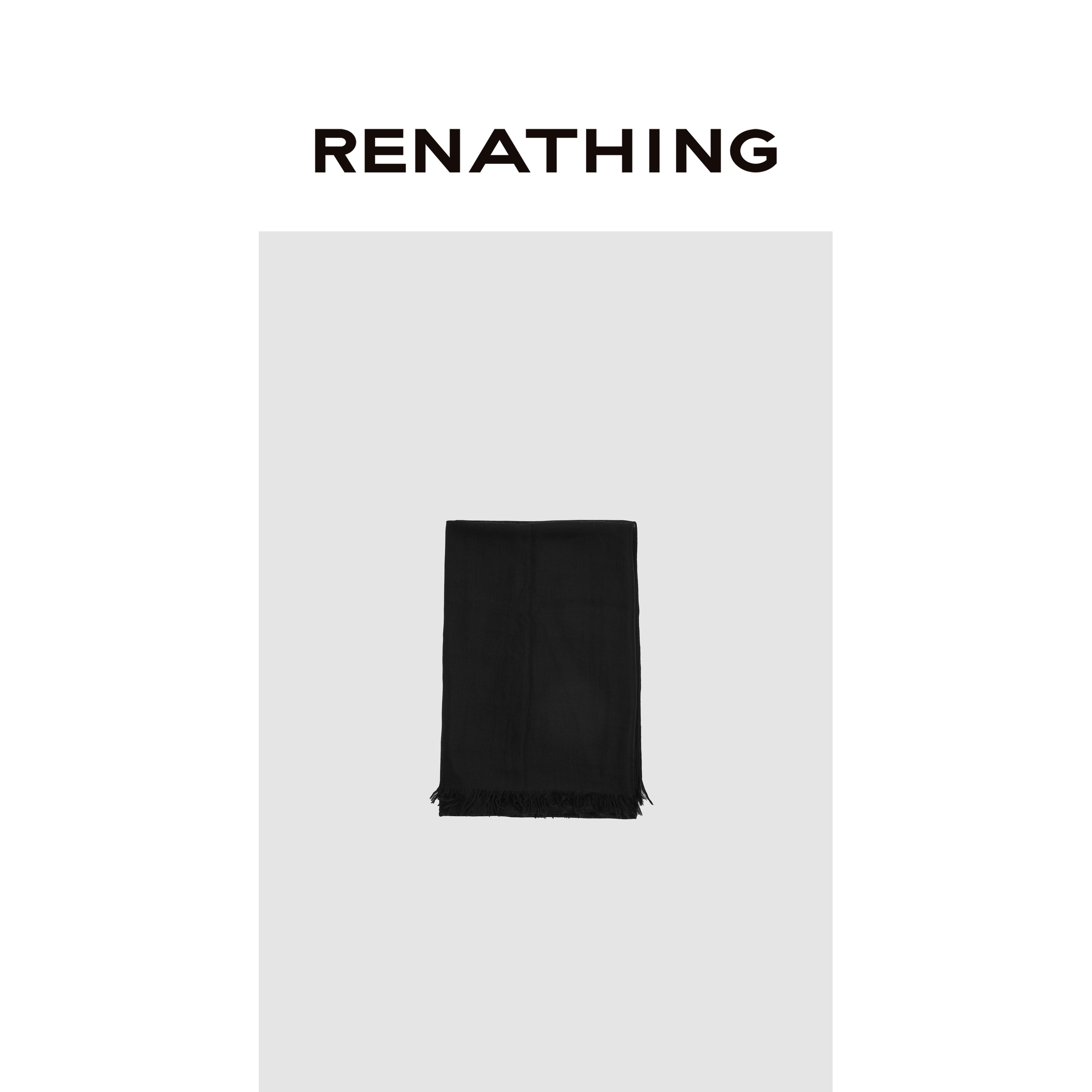 【RENATHING】经典薄款羊绒围巾