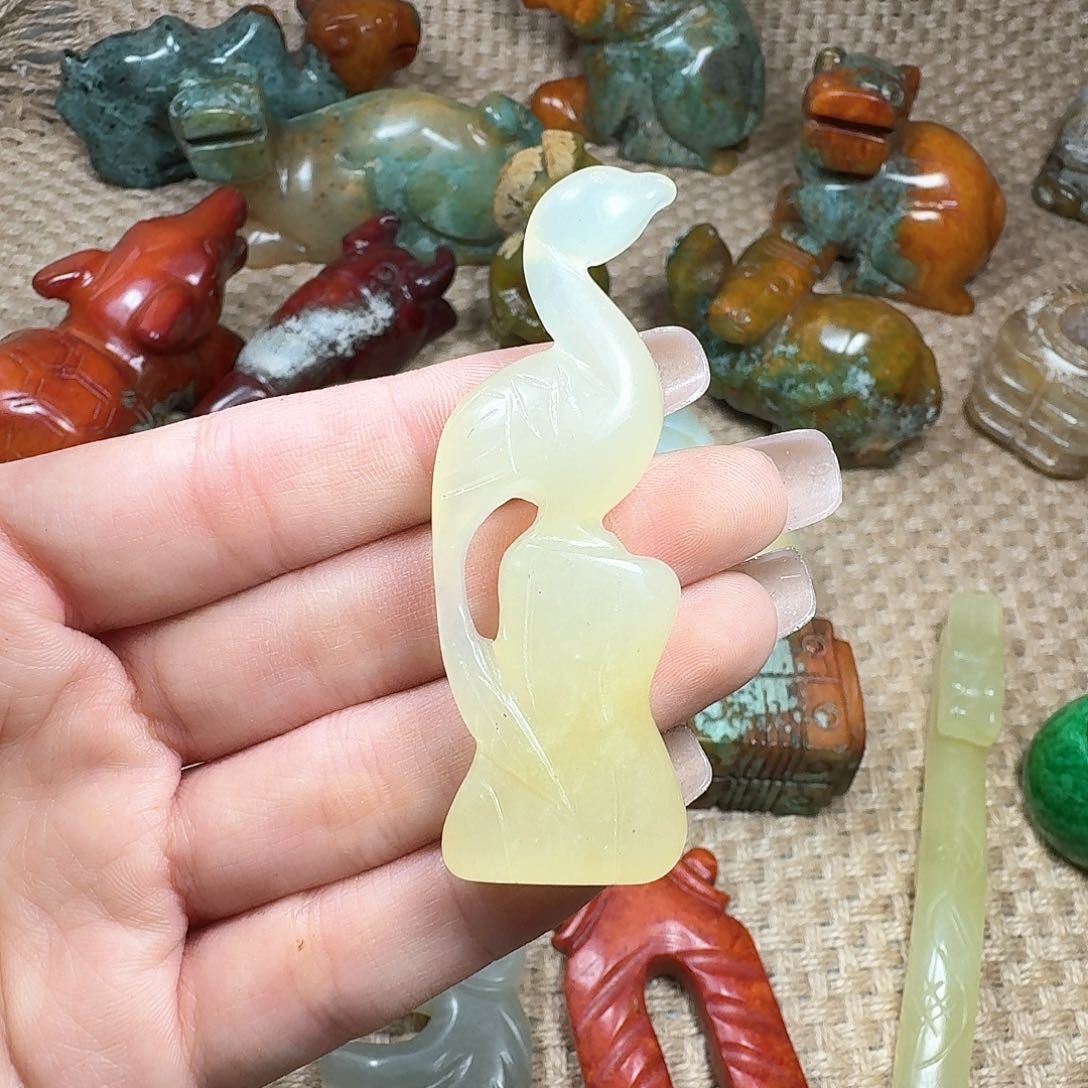 白玉菩提吊坠挂件