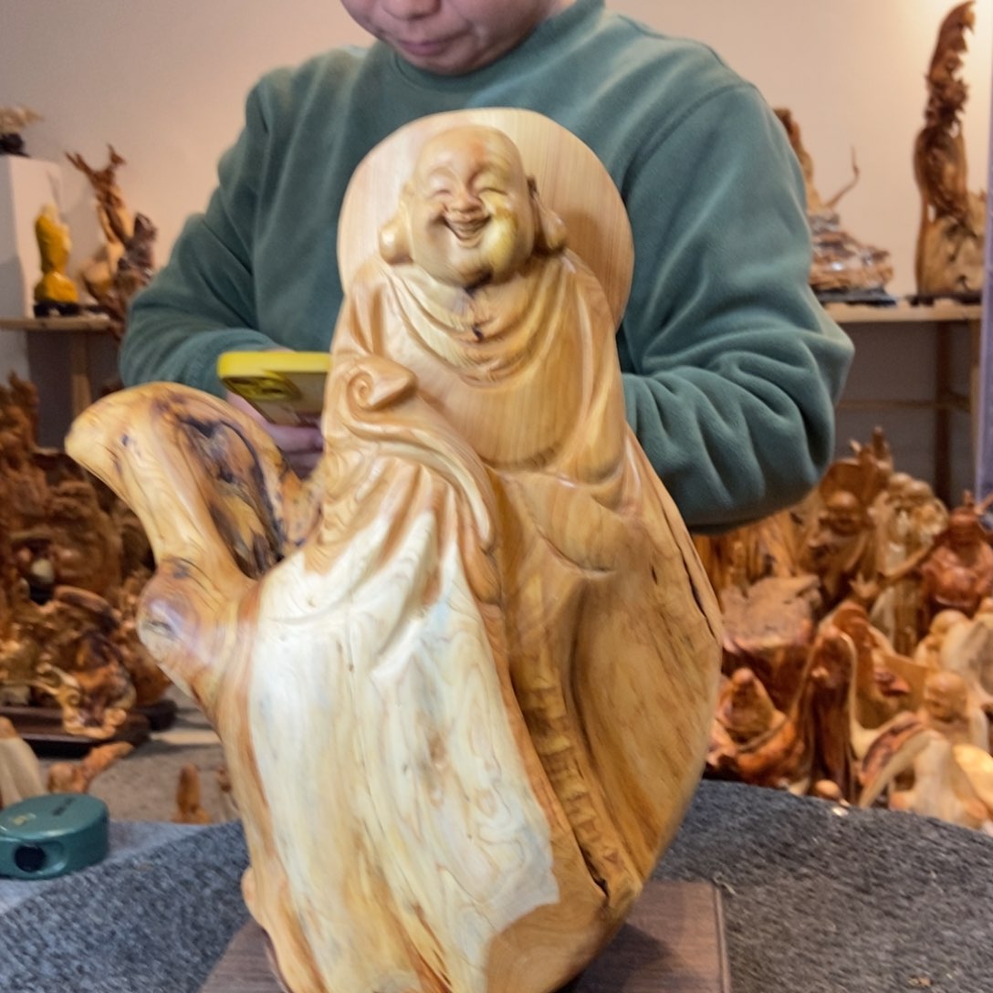 柏木（崖柏）太行崖柏根雕摆件