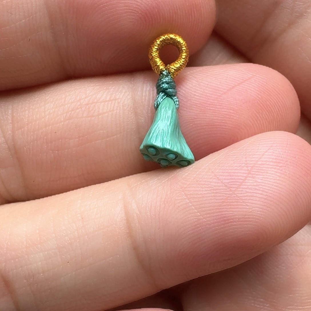 绿松石小莲蓬未镶嵌