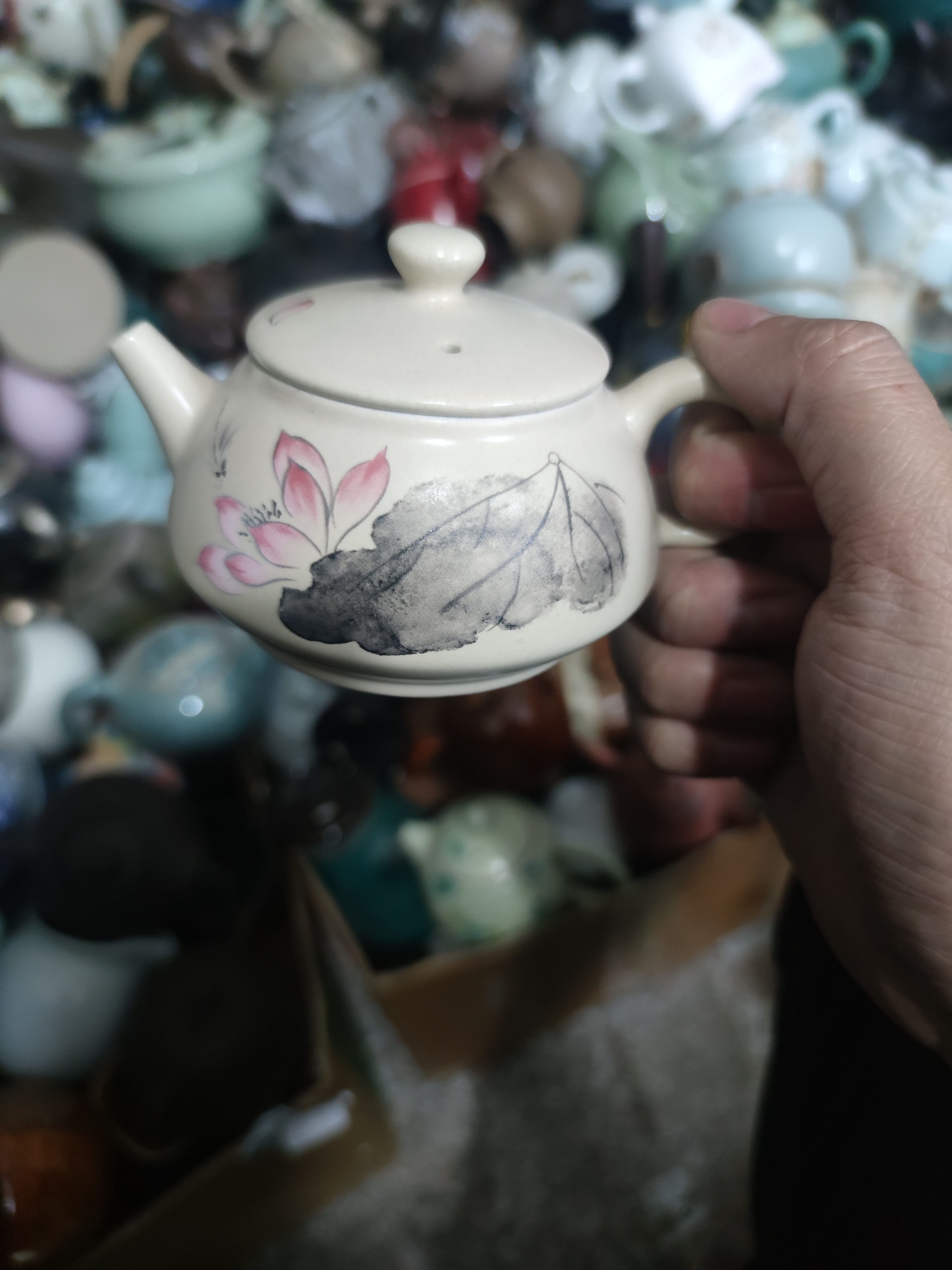 创意陶瓷茶壶中式复古功夫茶具家用泡茶壶茶