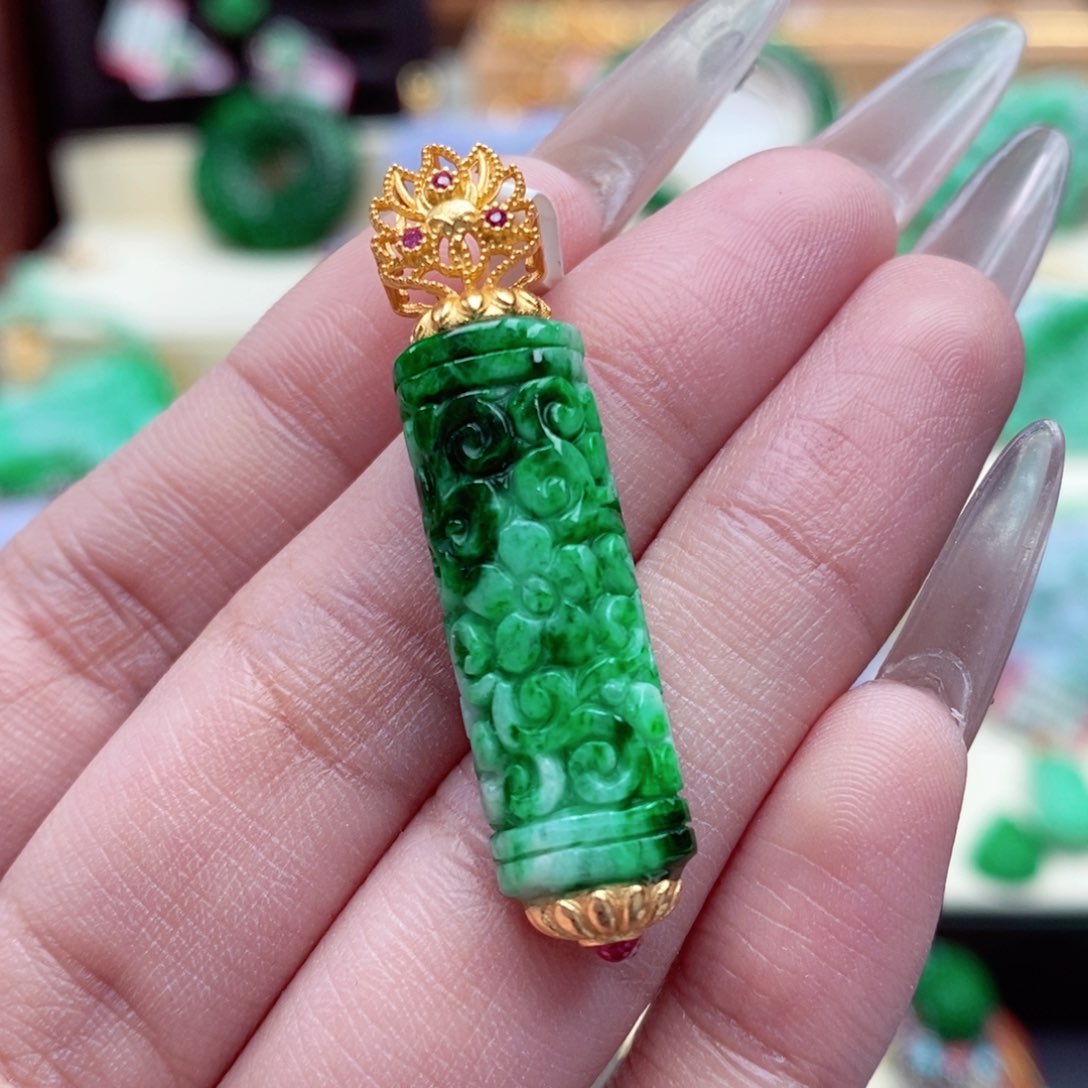 颈饰未镶嵌翡翠翡翠吊坠