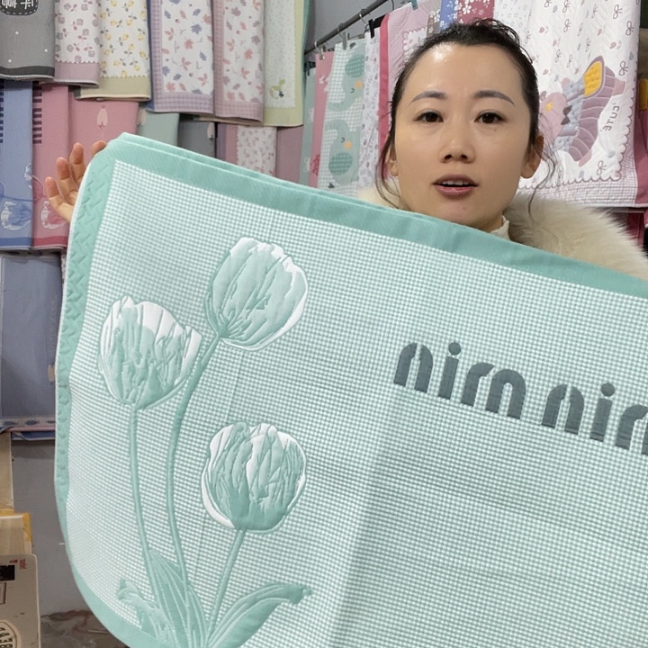 棉特价促销绿色郁金香