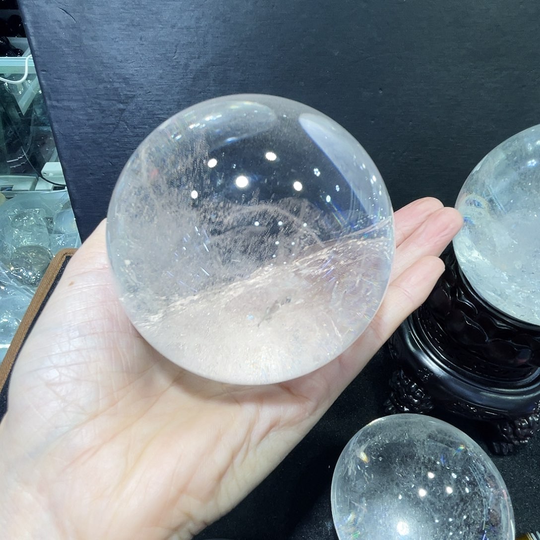 水晶未镶嵌珠宝半成品