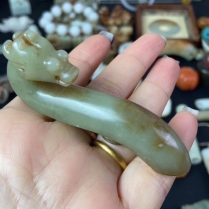 和田玉（糖玉）挂件未镶嵌