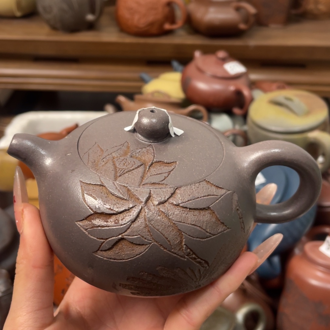 紫砂茶壶紫砂微瑕