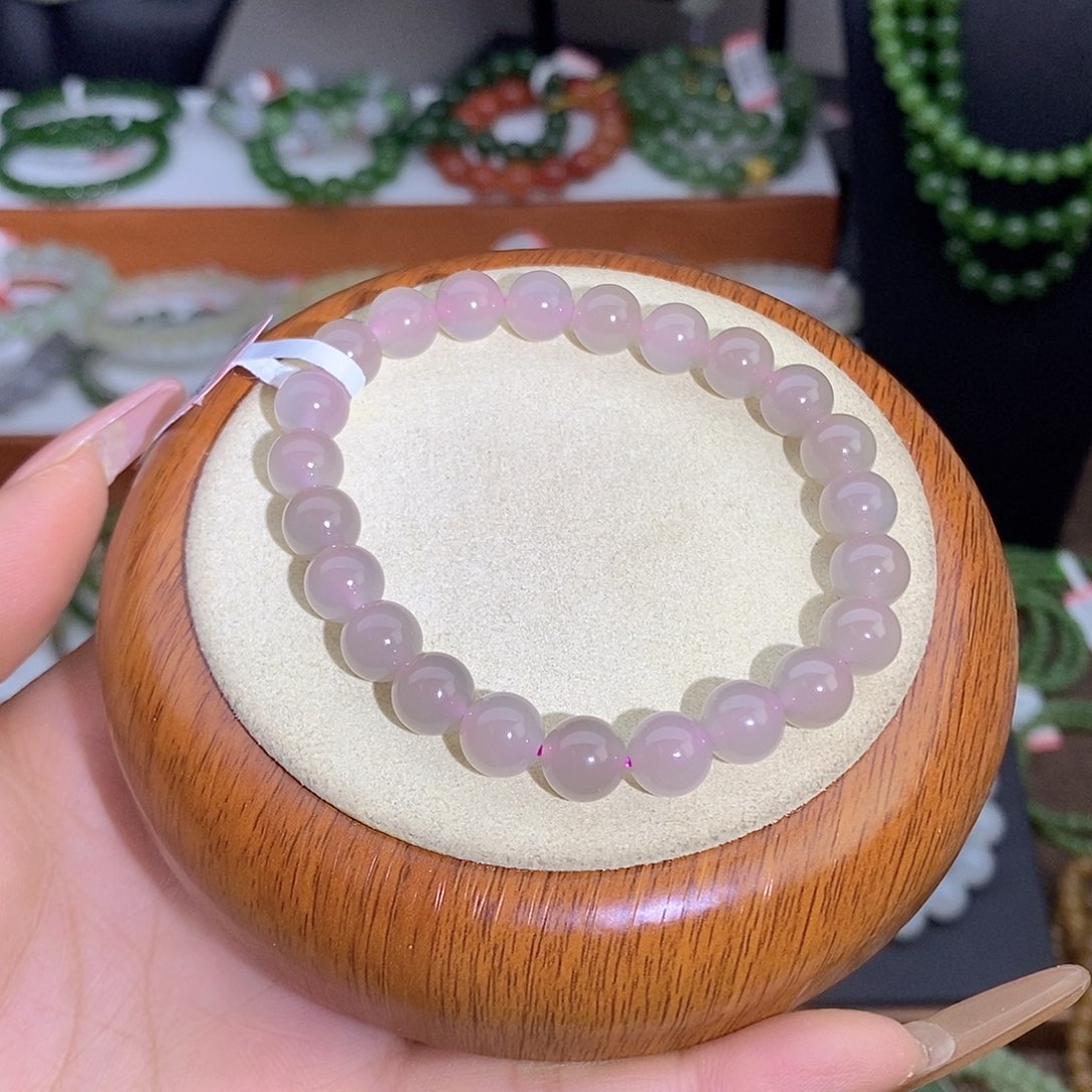 和田玉高冰藕粉未镶嵌