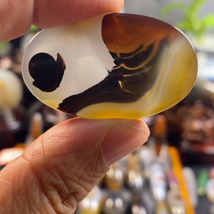 【闪购商品】玛瑙/玉髓吊坠(不含链)未镶嵌