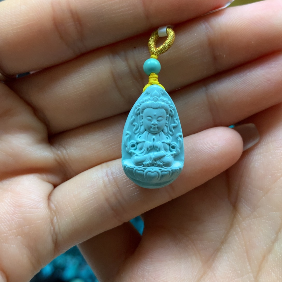 绿松石吊坠未镶嵌