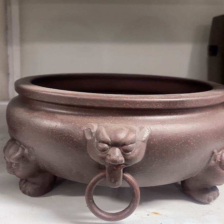 紫砂花盆这个世界上最好