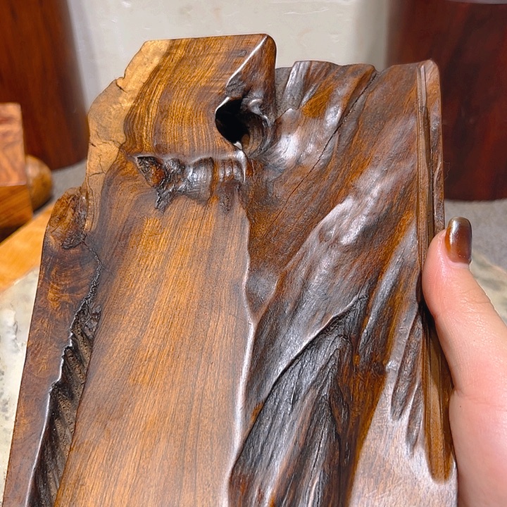 黎***达紫檀木类端景台檀香